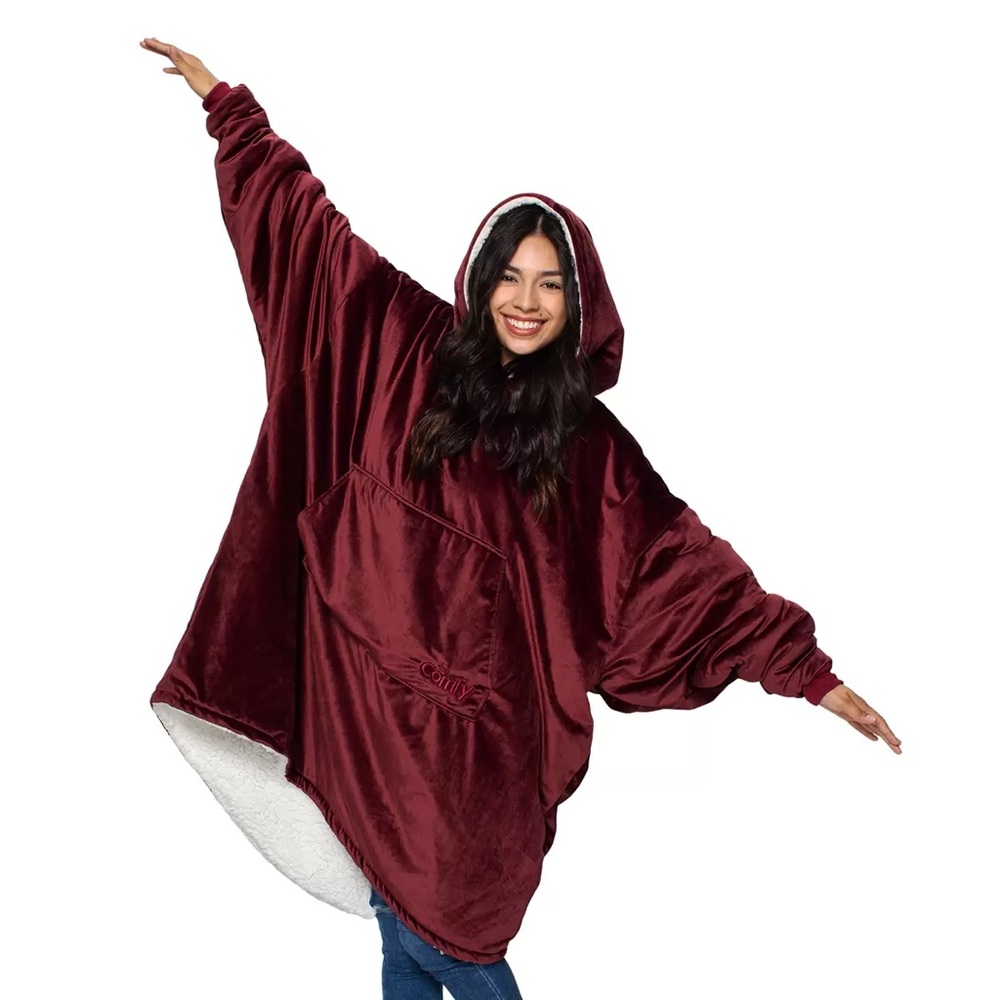 The Comfy Original in burgundy - unlined